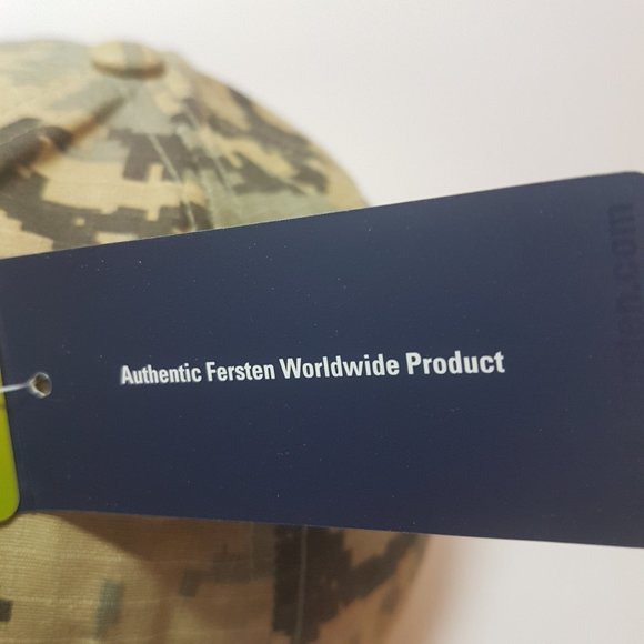 NWT ENBRIDGE Hat Organic Cotton Trucker Hat Curved bill Embroidered Camo Cammo - Picture 13 of 16